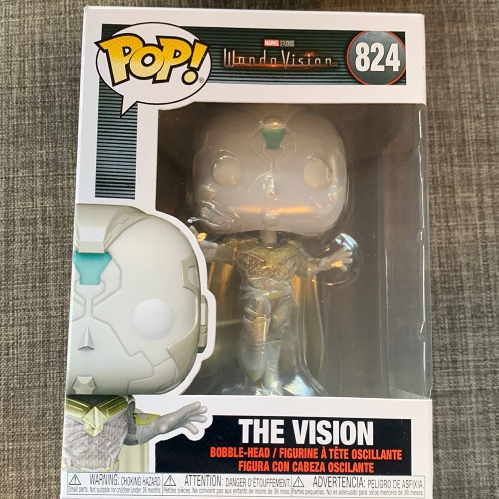 Disney Marvel Wandavision - The Vision Funko Pop - 824 new in box